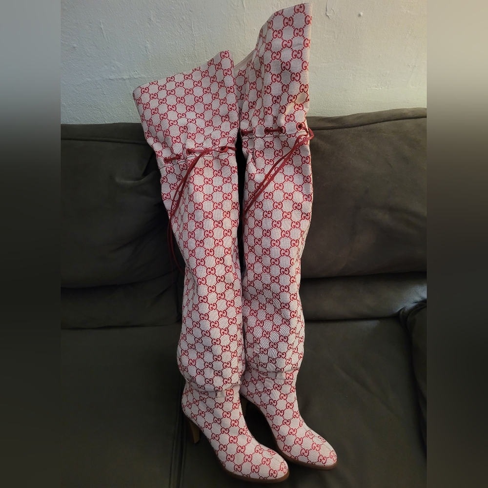 GUCCI Lisa Over the Knee Boot